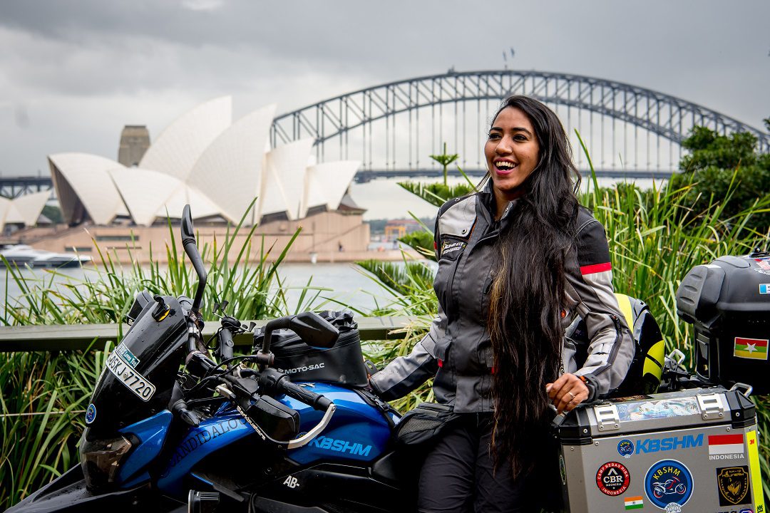 Biker Girl | Candida Louis | Traveller | Global Indian