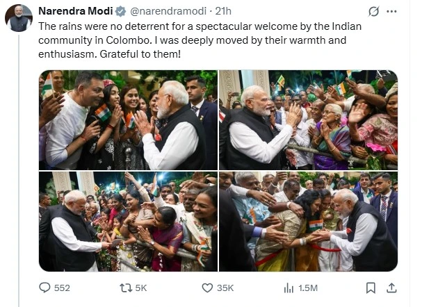 PM Modi Tweet