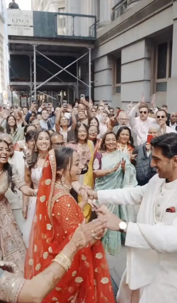 Indian wedding at NYC