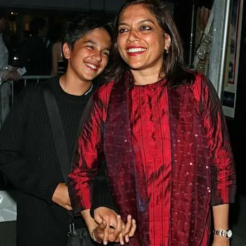 Zohran Mamdani with Mira Nair 