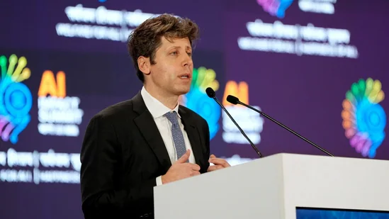 Sam Altman at INDIA-AI-SUMMIT-26